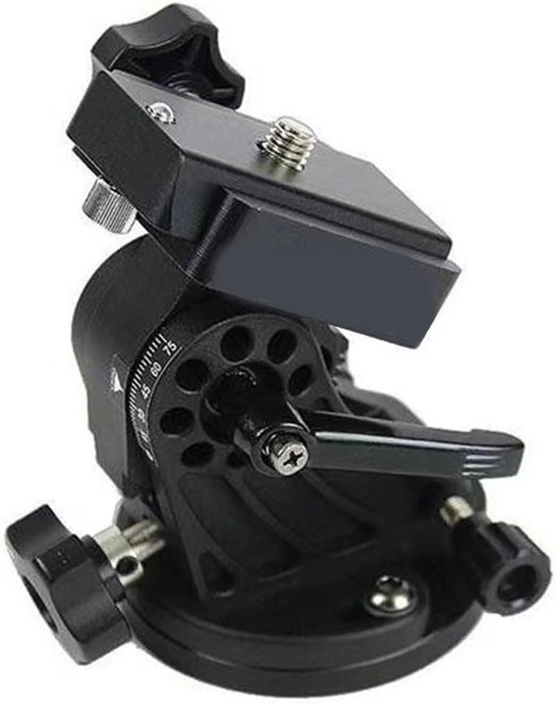 fosa Telescope Latitude Base Mount, for Star Adventurer Latitude Wedge Base, Aluminum Alloy Adjustment Tripod Seat for Astronomical Telescope Accessories, Black - Image 5